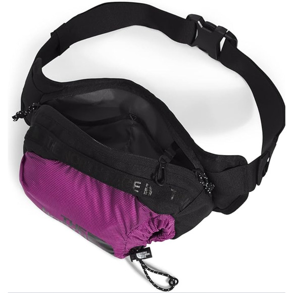 NEW The North Face TNF Bozer Hip Pack III-L Purple Black Sling Fannie Pack New - Picture 2 of 3